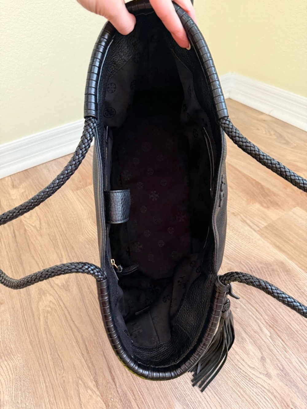 Tory Burch Taylor Tassel Tote - Picture 9 of 13